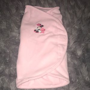minnie mouse swaddle